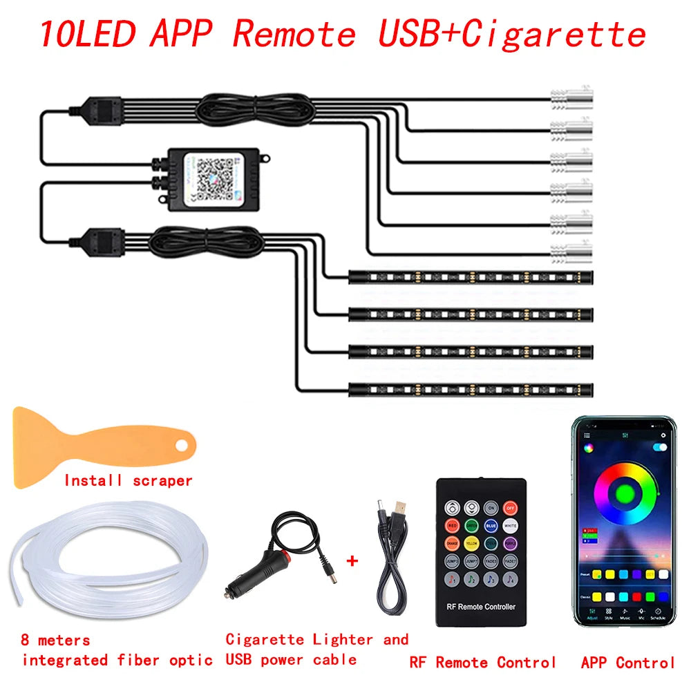 DriveAura Ambient Lighting Kit