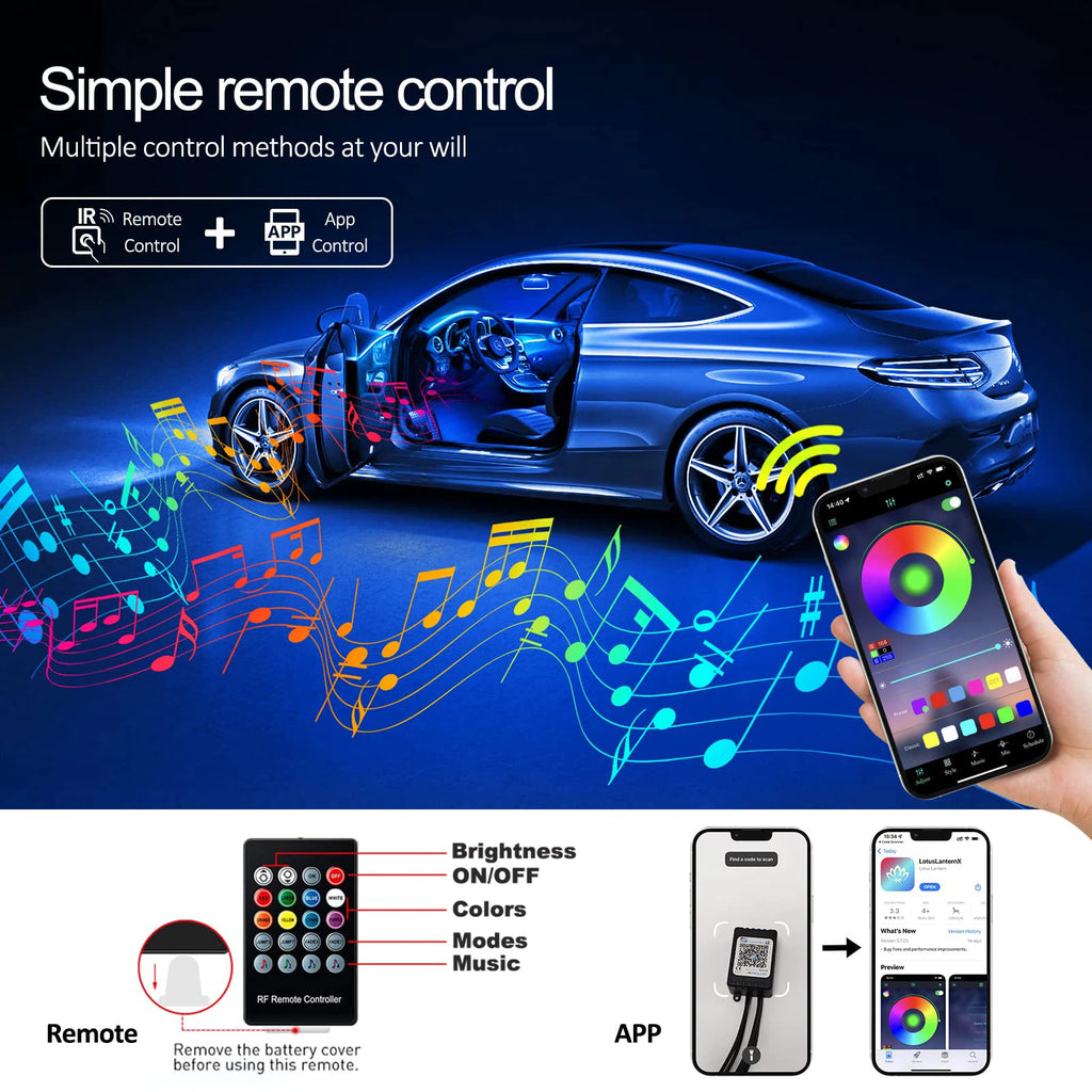DriveAura Ambient Lighting Kit